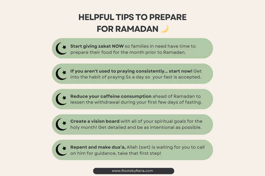 Intentional Ramadan Prep: Helpful Tips to Enhance Your Experience!