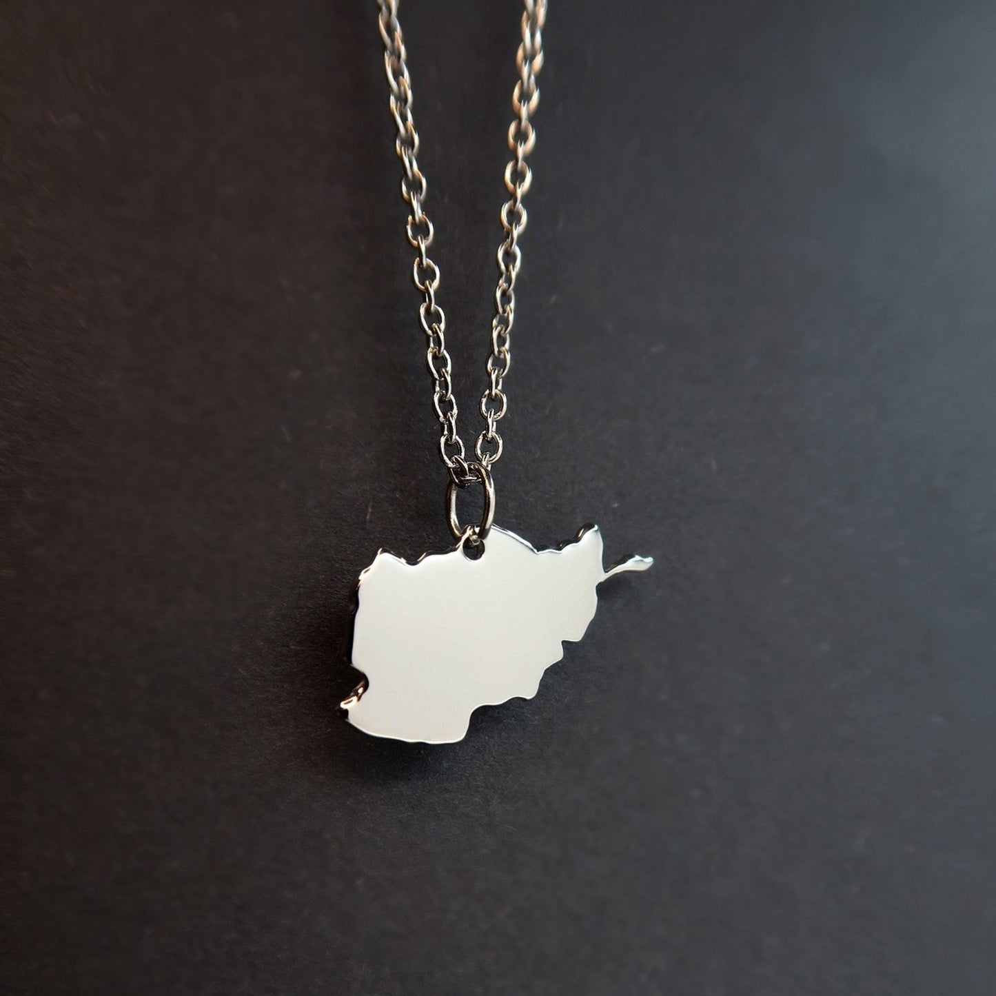 Afghanistan Map Pendant