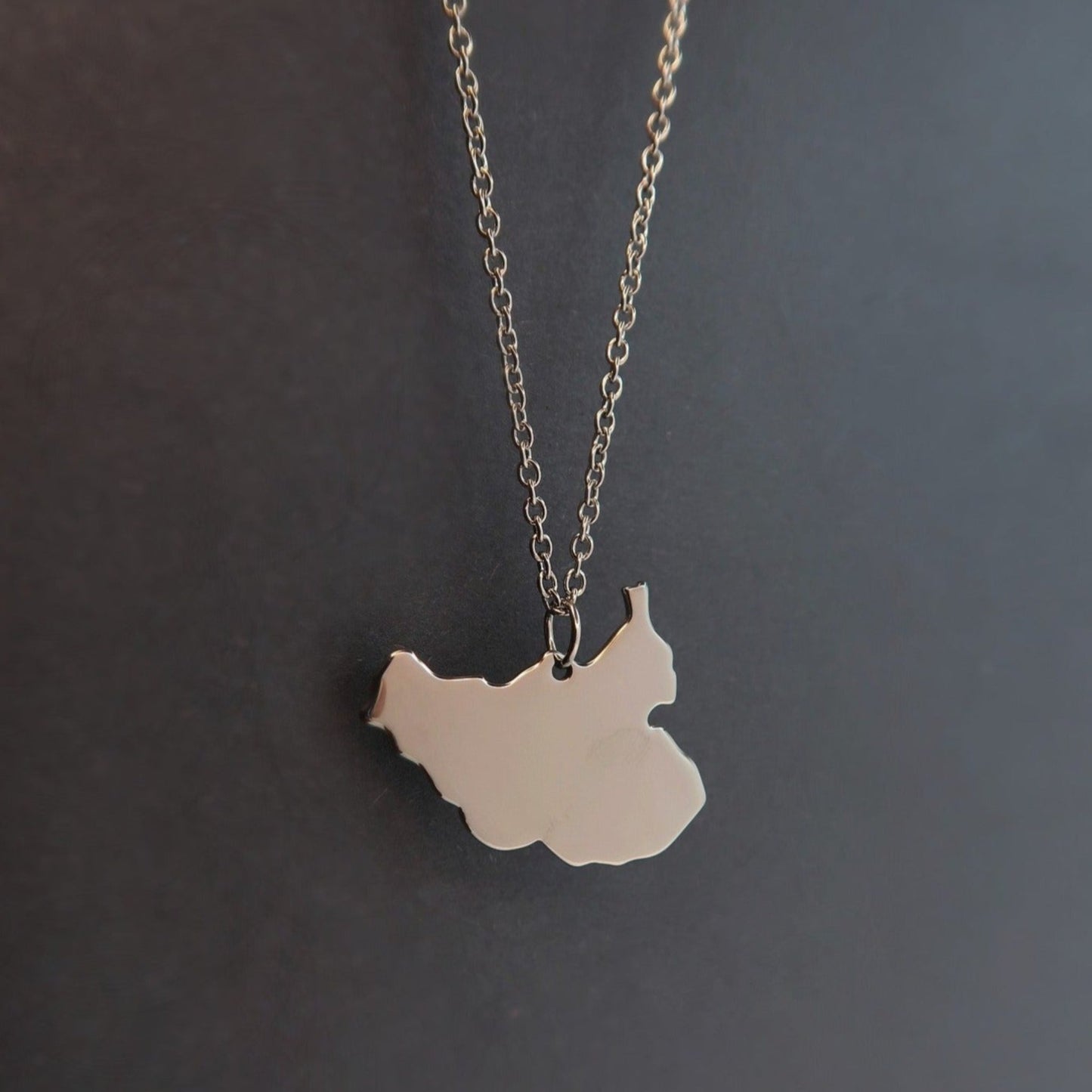 South Sudan Map Pendant