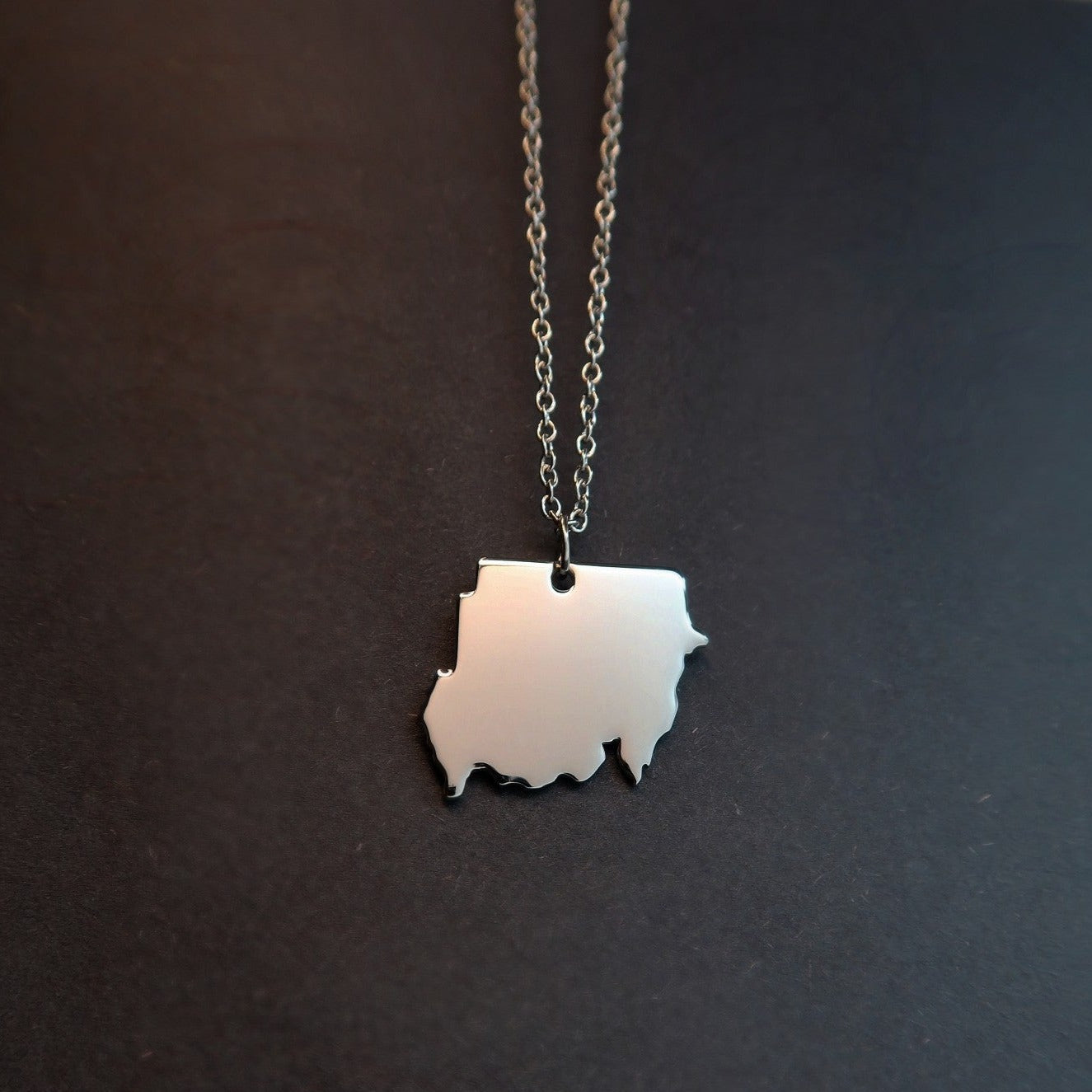Sudan Map Pendant