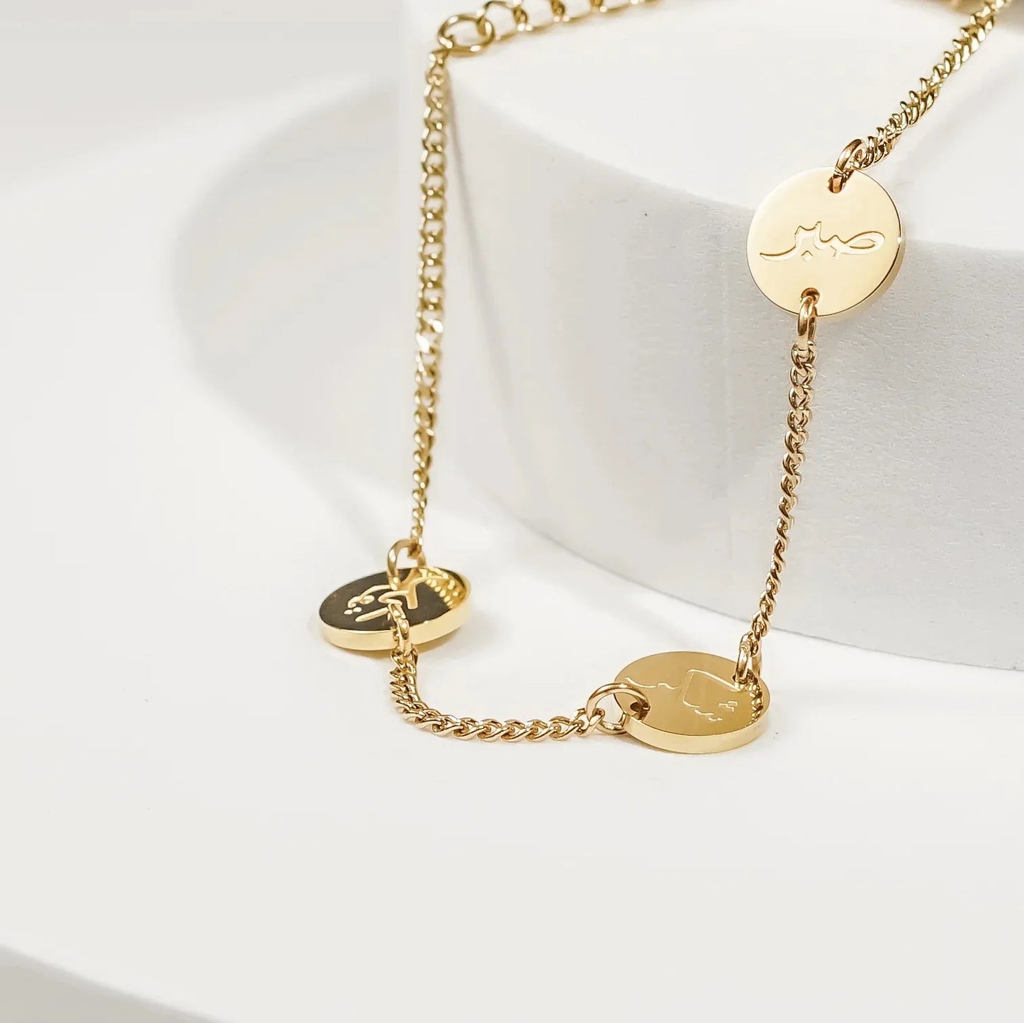 Patience, Gratitude, and Faith Bracelet