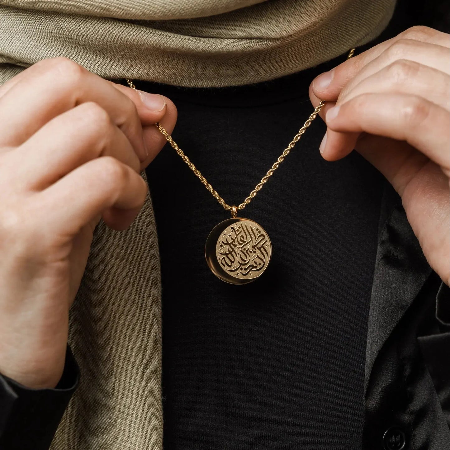 Rememberance Crescent Pendant