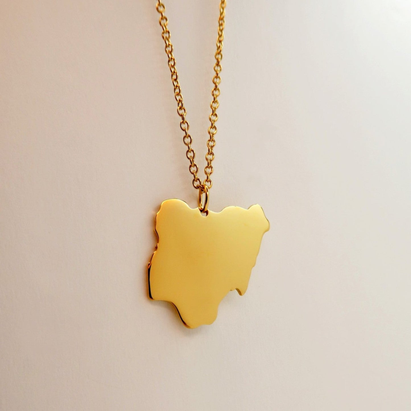 Nigeria Map Pendant